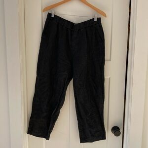 Quince 100% European linen pant size L